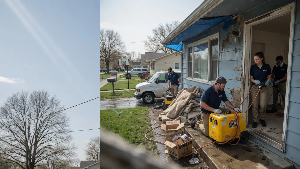 Basement Flood Cleanup in Hunter, ND near me